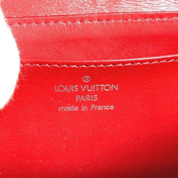 LOUIS VUITTON M92588 Monogram Satin Cherry Blossom Griotte Pochette Shoulder Bag - Picture 14 of 14